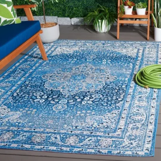 Barbados 500 BAR558 Power Loomed Indoor and Outdoor Rug - Safavieh image {1}