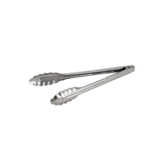 Winco Utility Tongs, Stainless Steel, Heavyweight image {4}