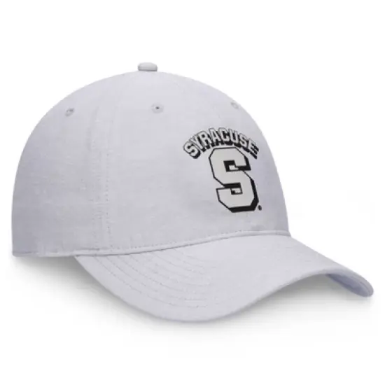 NCAA Syracuse Orange Unstructured Chambray Cotton Hat image {2}