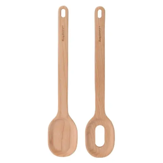 BergHOFF Leo 3Pc Bamboo Salad Bowl Set with Servers image {1}