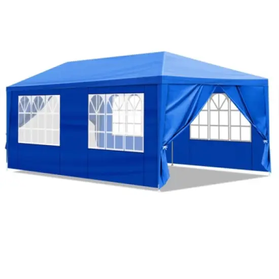 Karl Home | Outdoor 20 Ft. W x 10 Ft. D Metal Party Tent image {1}
