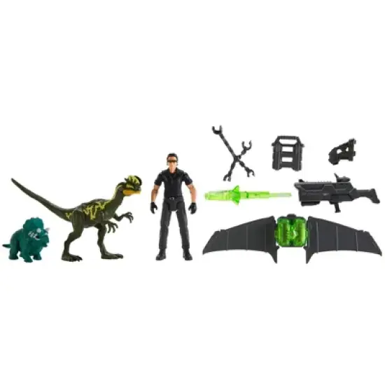 Jurassic Park Dr. Ian Malcolm Glider Escape Pack (Target Exclusive) image {5}