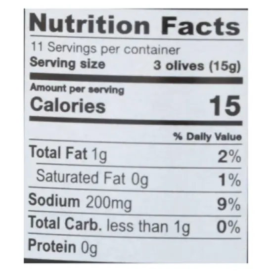 Gaea Stuffed Green Olives with Real Pimento - Case of 8/6 oz image {5}