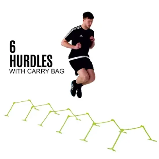 QUICKPLAY Adjustable Speed Hurdles (set of 6) image {12}