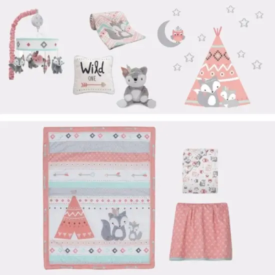 Lambs & Ivy Little Spirit Changing Pad Cover image {2}