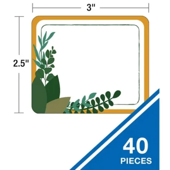 Carson Dellosa Education Grow Together Name Tags, 40 Per Pack, 6 Packs image {2}