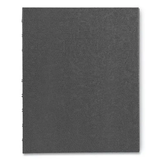 Blueline NotePro Notebook, 1-Subject, Medium/College Rule, Cool Gray Cover, (75) 9.25 x 7.25 Sheets image {4}
