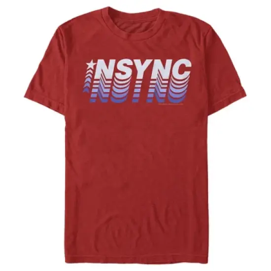 Men's NSYNC Retro Fade T-Shirt image {3}