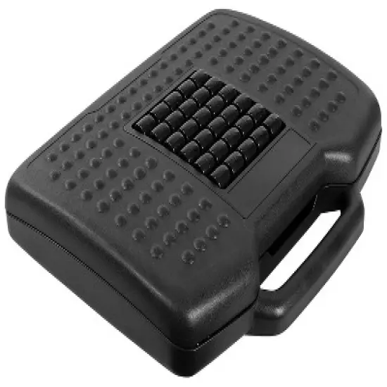 Mount-It! Footrest with Massaging Bead | Adjustable Height and Tilt Office Foot Rest Stool for Under Desk Support | 5 Height Settings, 3 Tilt Settings image {3}