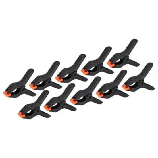 Unique Bargains Plastic Flexible Anti-slip DIY Project Craft Spring Clamps 10 Pcs image {5}