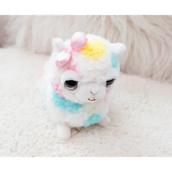 Kellytoy Cute and Cuddly 12 Inch Alpaca Plush | White image {4}