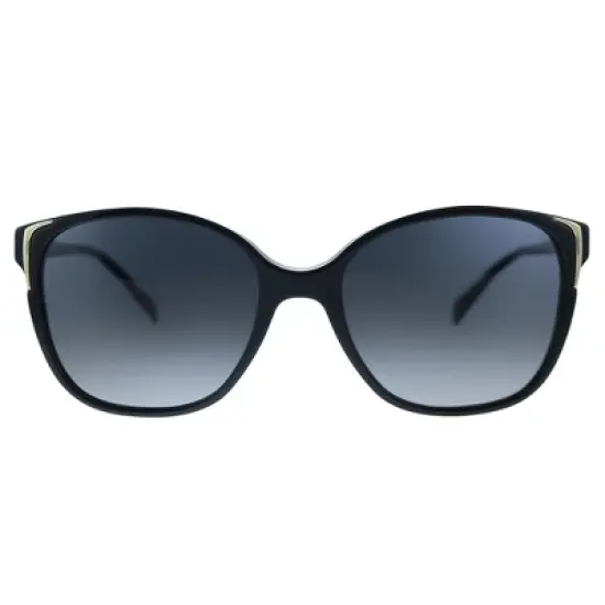Prada Conceptual PR01OS 1AB5W1 Womens Square Polarized Sunglasses Black 55mm image {1}