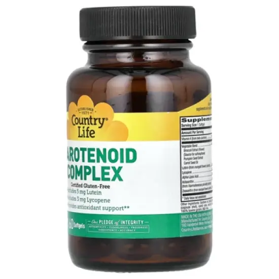 Country Life Carotenoid Complex, 60 Softgels image {2}