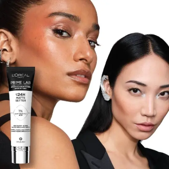 L'Oreal Paris Up to 24hr Lab Primer - Matte Setter - 1 fl oz image {4}