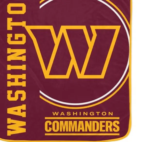 NFL Washington Commanders Keep It Simple Ultra Soft Blanket image {1}