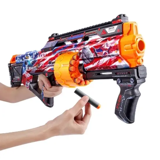 X-Shot SKINS Last Stand Dart Blaster - Defense Force by ZURU image {4}