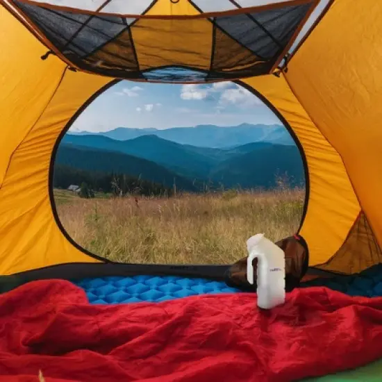 ProHeal Portable Glow-in-the-Dark Urinals for Men, Spill-Proof Pee Bottles for Travel & Driving, 32oz. Capacity, Tight Seal - 2 Pack image {3}