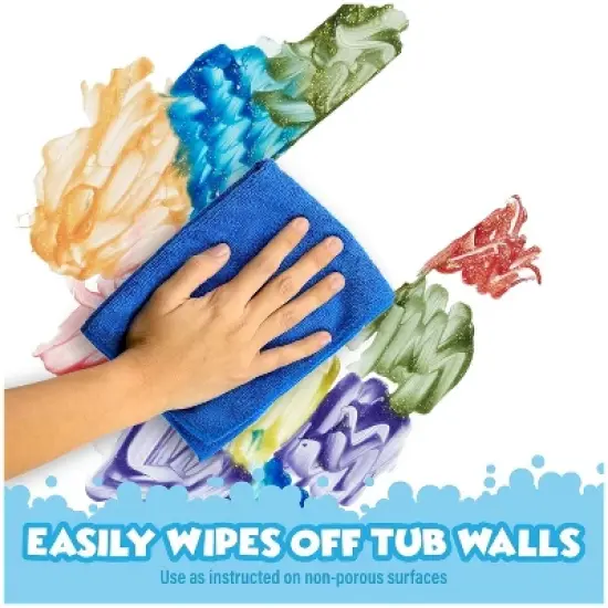 Tub Works Bath Paint Soap Bath Toy, Shimmer Colors 6 Pack image {5}