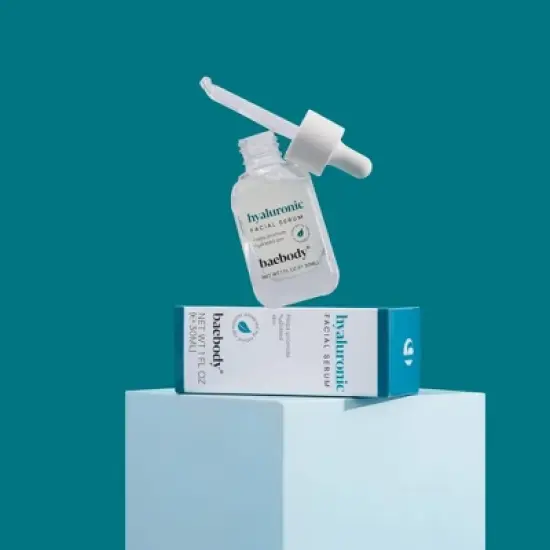 Baebody Hyaluronic Acid Face Serum - 1 fl oz image {2}