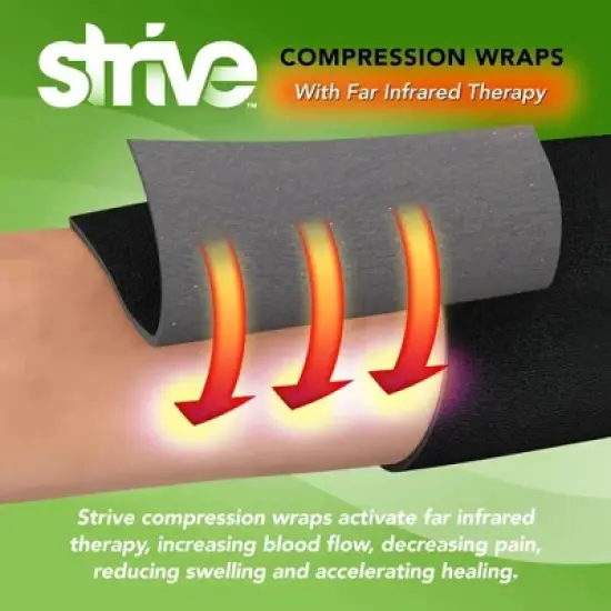 Strive Elastic Compression Therapy Wrap, for Muscle Recovery and Joint Pain Relief image {1}