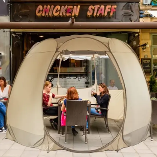 12'x12' Pop Up Portable Vendor Booth Gazebo - Alvantor image {2}