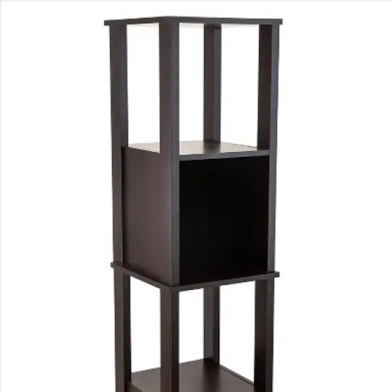 Ambassador Tall Cabinet Espresso - Organize It All image {7}