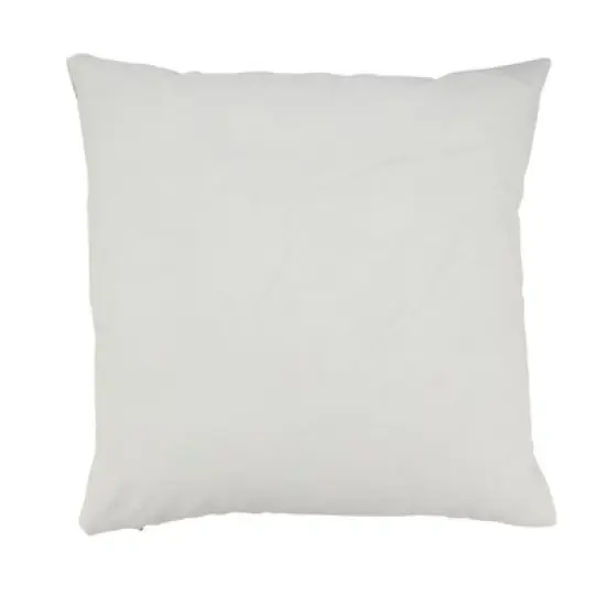 Saro Lifestyle Charming Perched Bird Outdoor Pillow with Poly Fill, 18"x18", Multicolored image {1}