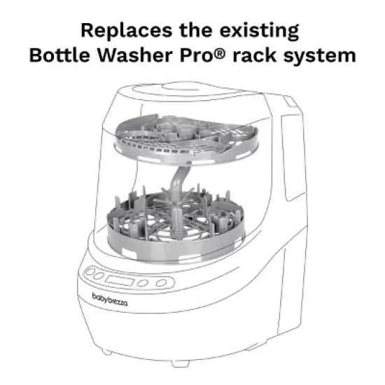 Baby Brezza Bottle Washer Pro Breast Pump Rack image {6}