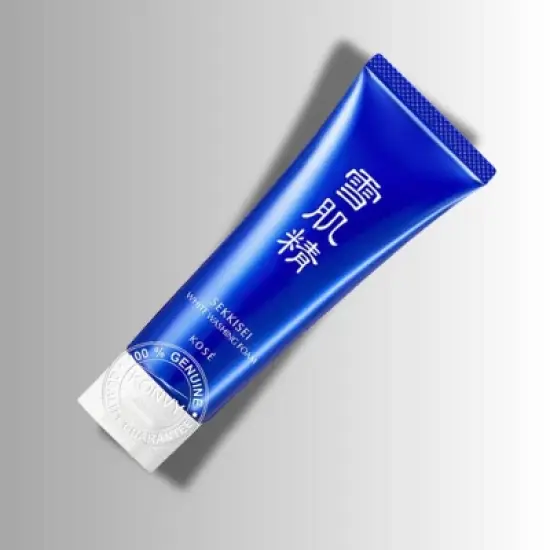 Kose Sekkisei White Foaming Wash | facial foam from Kose, has a soft and fluffy foam texture that can be whipped  (4.6 oz) image {1}