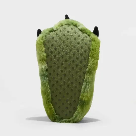 Boys' Kai Dinosaur Foot Slippers - Cat & Jack&trade; Green image {3}