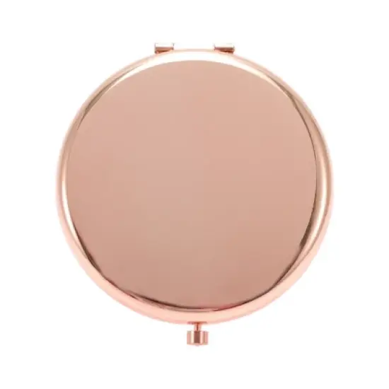 Unique Bargains Simple Small Circle Makeup Mirror 1 Pc image {4}