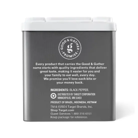 Ground Black Pepper - 3oz - Good & Gather&trade; image {2}