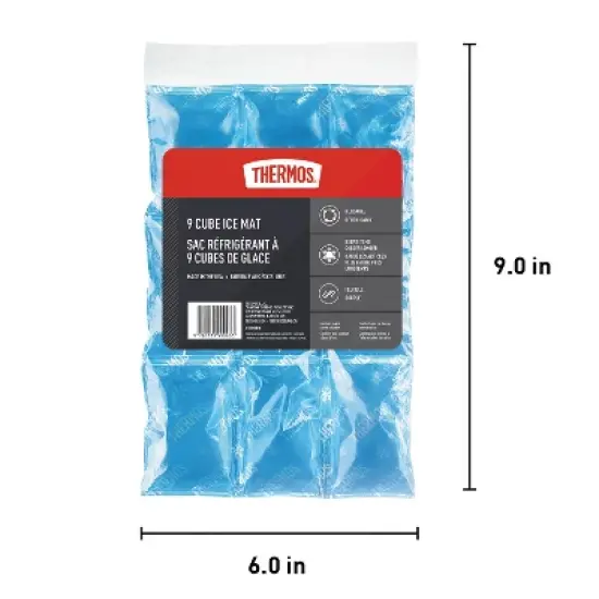 Thermos&reg; 9-Cube Ice Mat in Blue image {3}