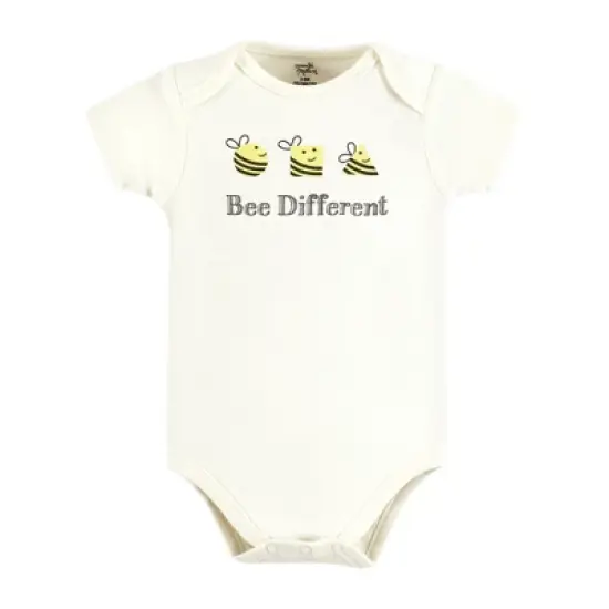Touched by Nature Baby Organic Cotton Bodysuits, Planet Based image {6}