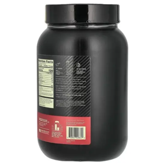 Optimum Nutrition Gold Standard&reg; 100% Whey, Delicious Strawberry, 2 lb (907 g) image {2}
