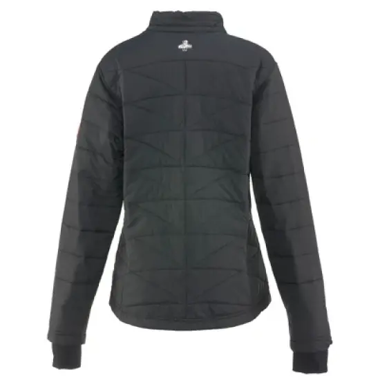 RefrigiWear Women's Warm Lightweight Packable Quilted Ripstop Insulated Jacket image {2}