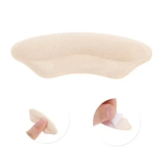 Unique Bargains Wearable Heel Pads One Size 2 Pair image {2}