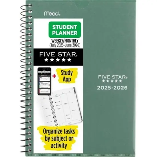 Five Star 2025-2026 Customizable Seaglass Small image {11}