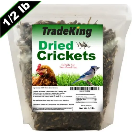 Tradeking Dried Crickets image {1}