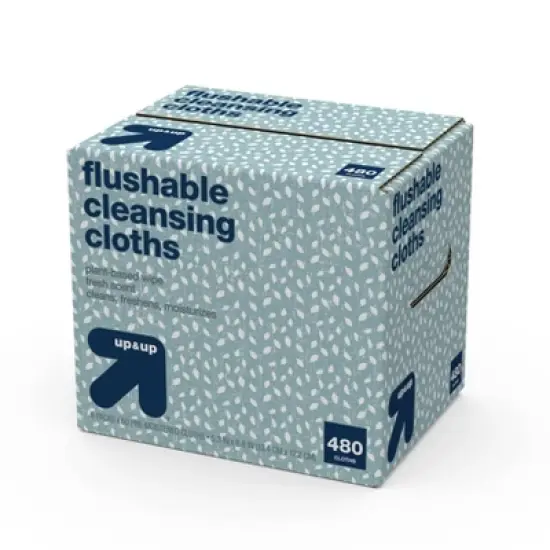 Flushable Cleaning Cloths - Fresh Scent - up & up&trade; image {2}