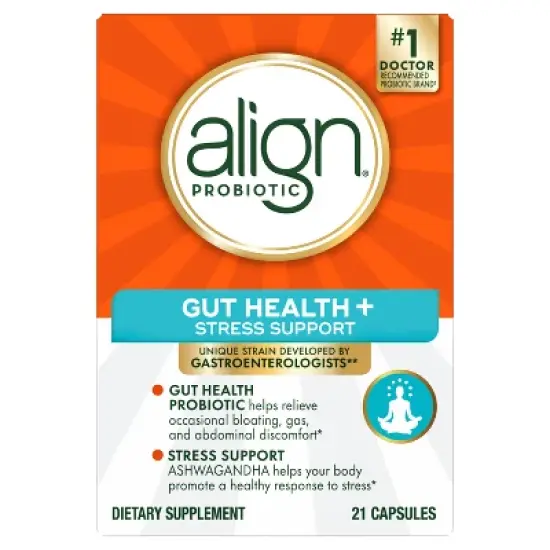 Align De-Stress Daily Probiotic Supplement - Capsules - 21ct image {9}