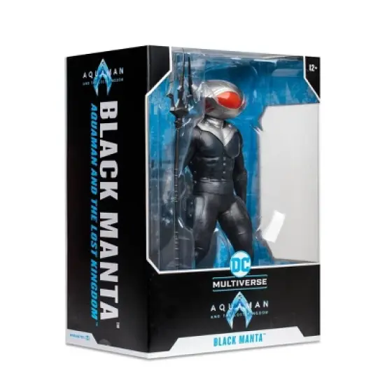 McFarlane Toys Aquaman Movie Black Manta 12" Posed Figure image {9}
