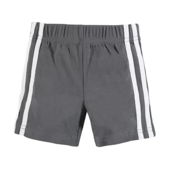 Hudson Baby Boy Shorts Bottoms 4-Pack, Gray Navy image {5}