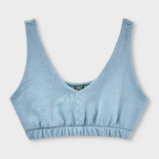 Women's French Terry Slim Fit Deep V-Neck Tank Top - Wild Fable&trade; image {3}