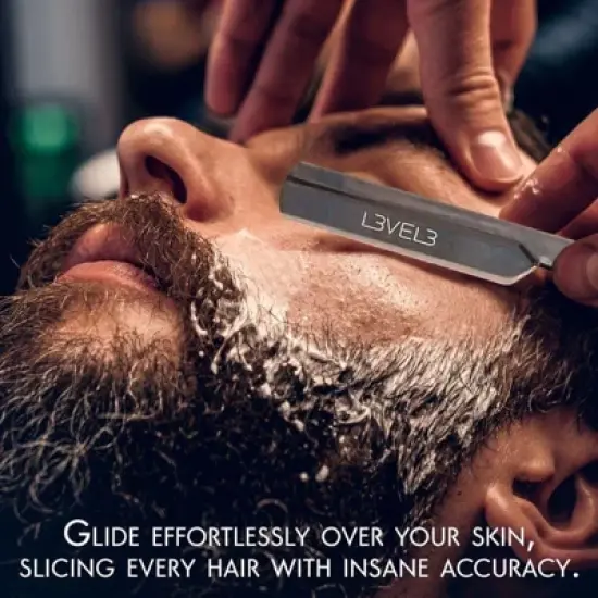 L3 - Level 3 Turkish Razor - Rust Free Straight Edge Razor (White) image {2}