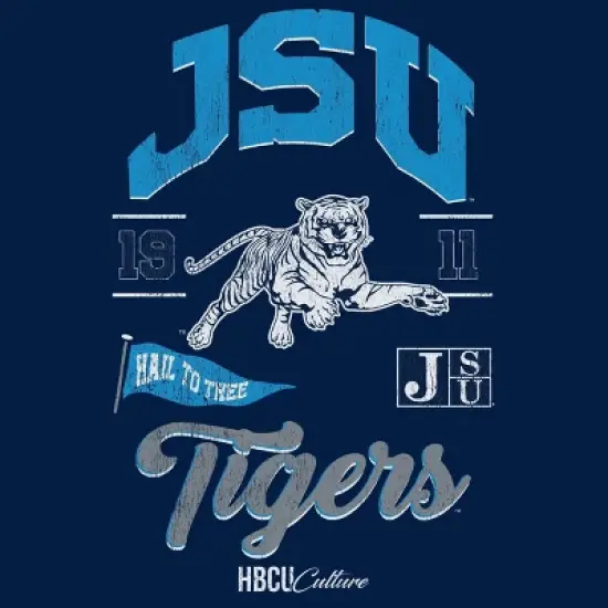 NCAA HBCU Jackson State University T-Shirt image {2}