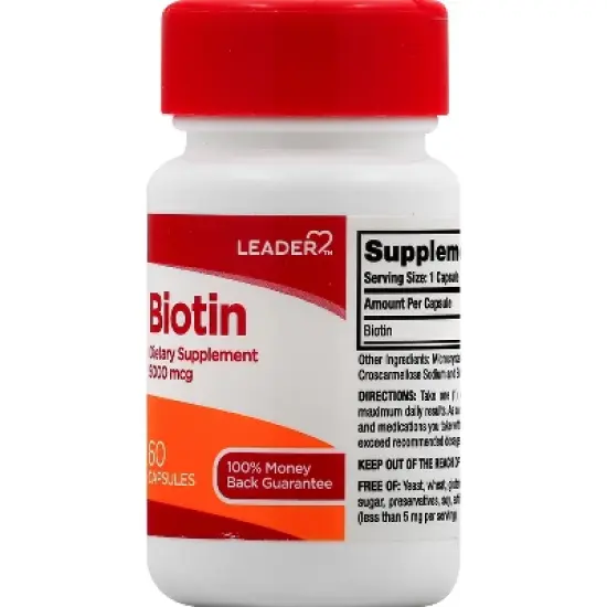 Leader Biotin 60 ea image {5}