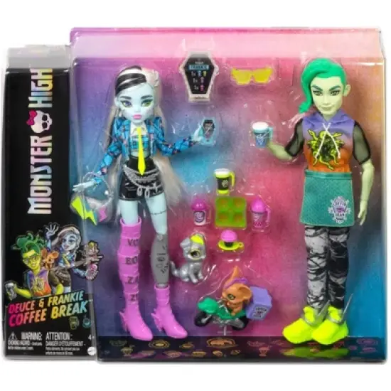 Monster High Deuce + Frankie Coffee Break Dolls image {5}