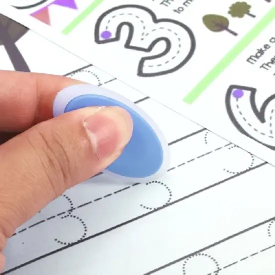 Unique Bargains Office Flexible Soft Classroom Erasable Pen Eraser 30 Pcs image {3}