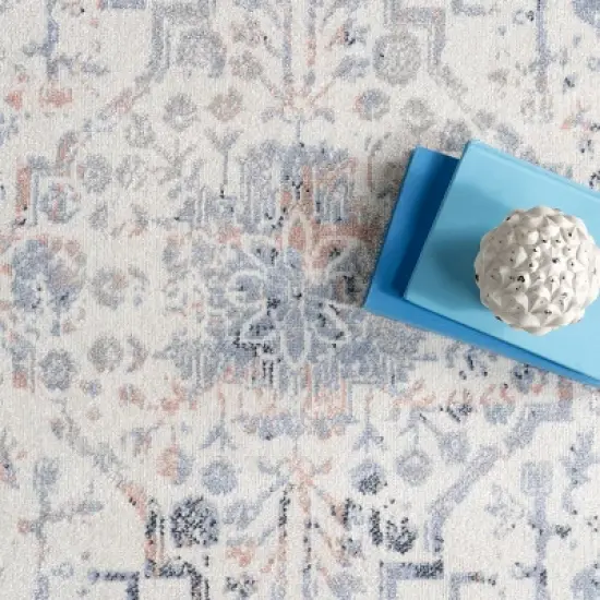 Nuloom Everlee Faded Persian Pet Friendly Machine Washable Area Rug image {4}